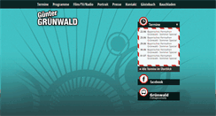 Desktop Screenshot of guenter-gruenwald.de